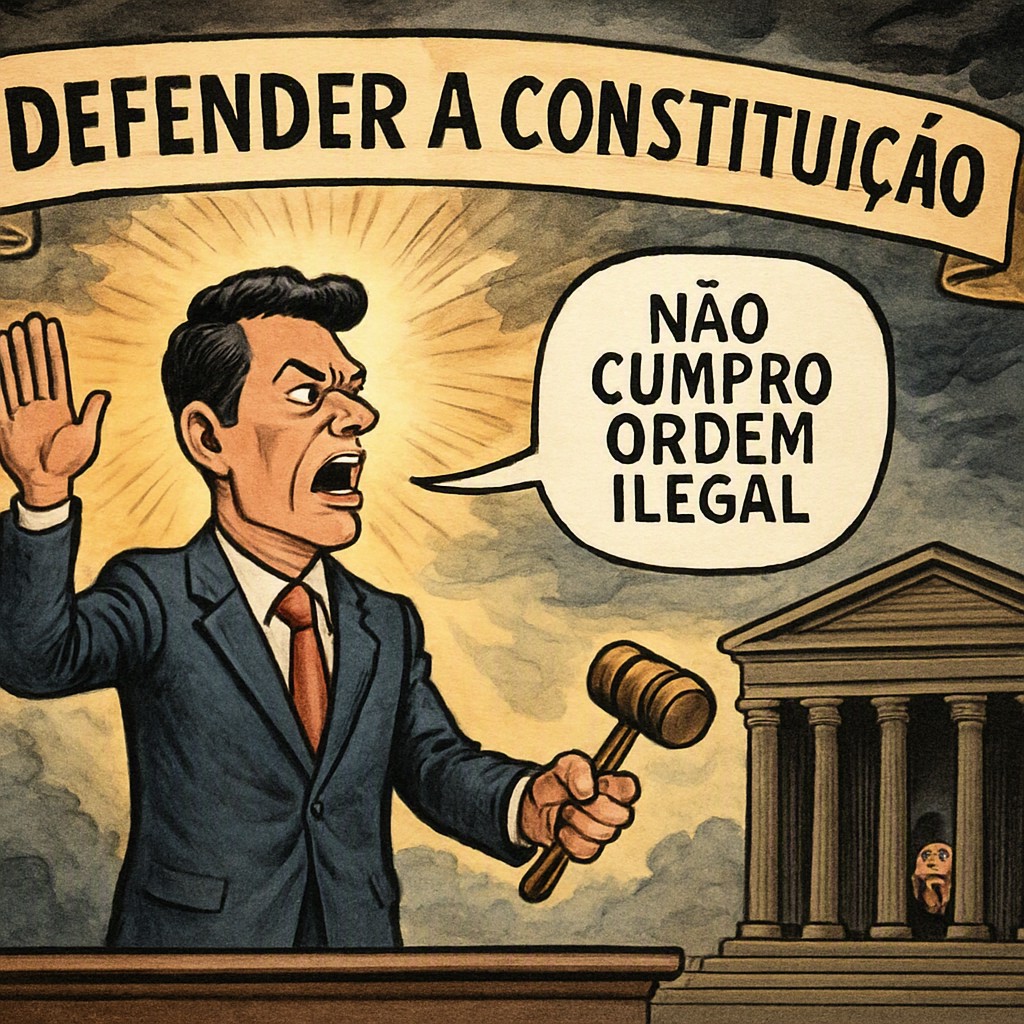 Candidato à Presidência defende descumprir decisões do STF que considerar ilegais